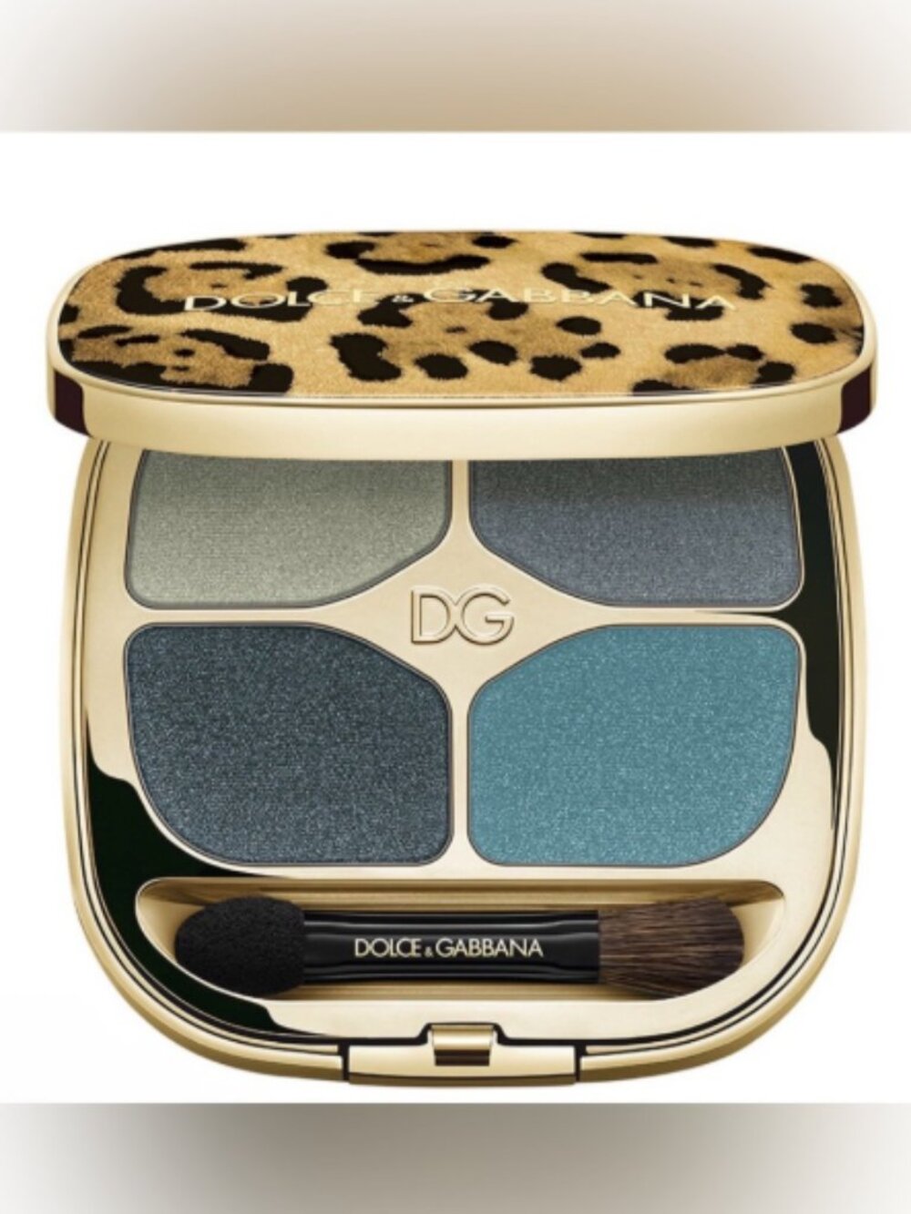 Dolce & Gabbana FELINEYES Eyeshadow Quad - 8 Mediterranean Blue